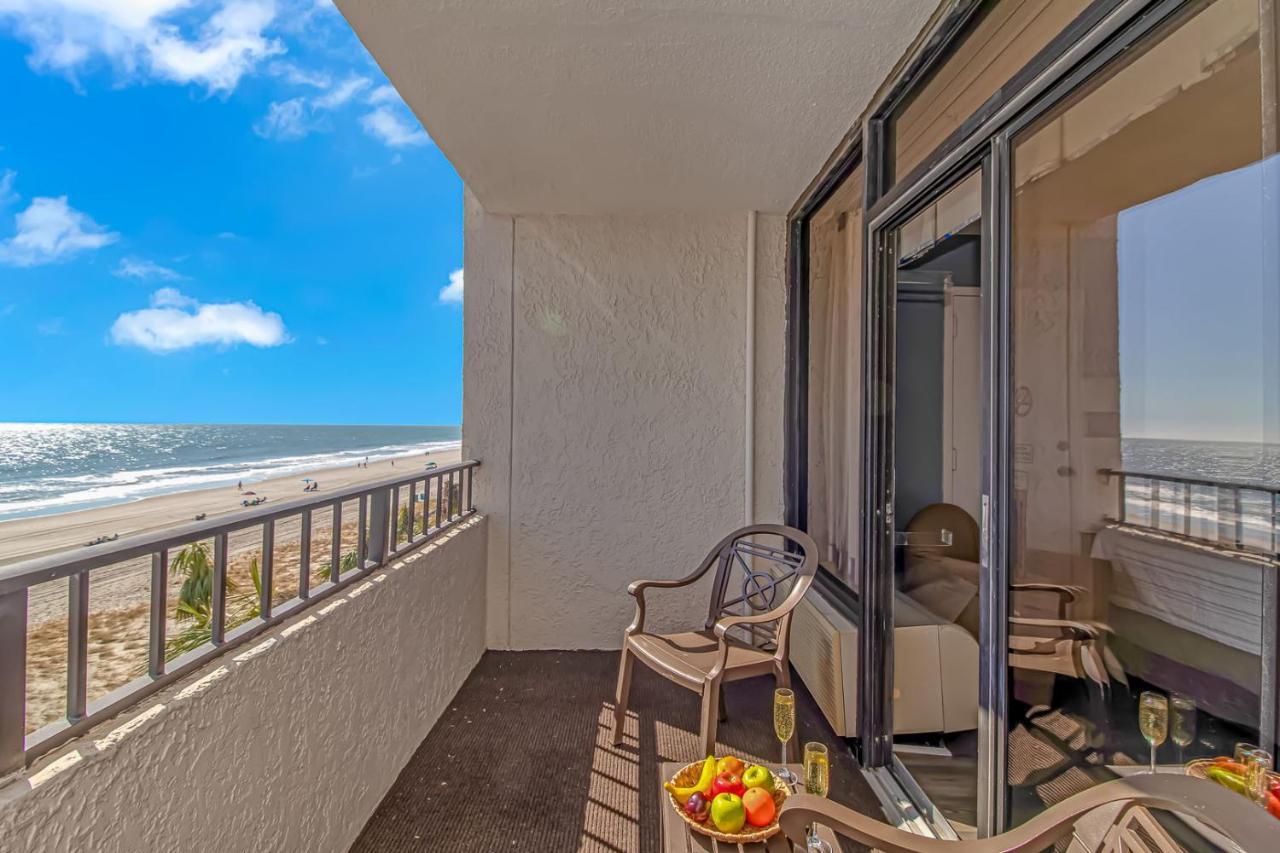 Ocean Reef Resort - Direct Oceanfront Studio - Nicely Updated! Perfect For 2-4 Guests! Unit 401 شاطئ ميرتل المظهر الخارجي الصورة