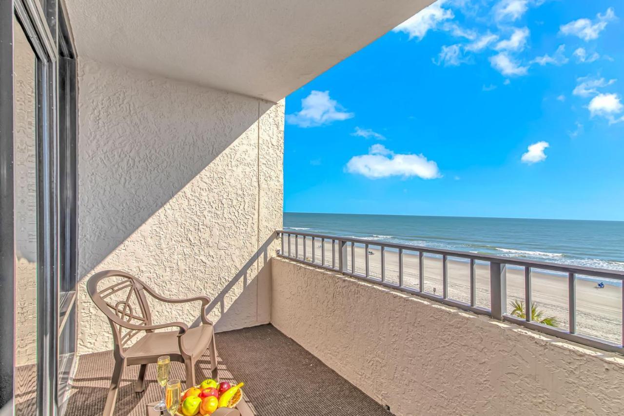 Ocean Reef Resort - Direct Oceanfront Studio - Nicely Updated! Perfect For 2-4 Guests! Unit 401 شاطئ ميرتل المظهر الخارجي الصورة
