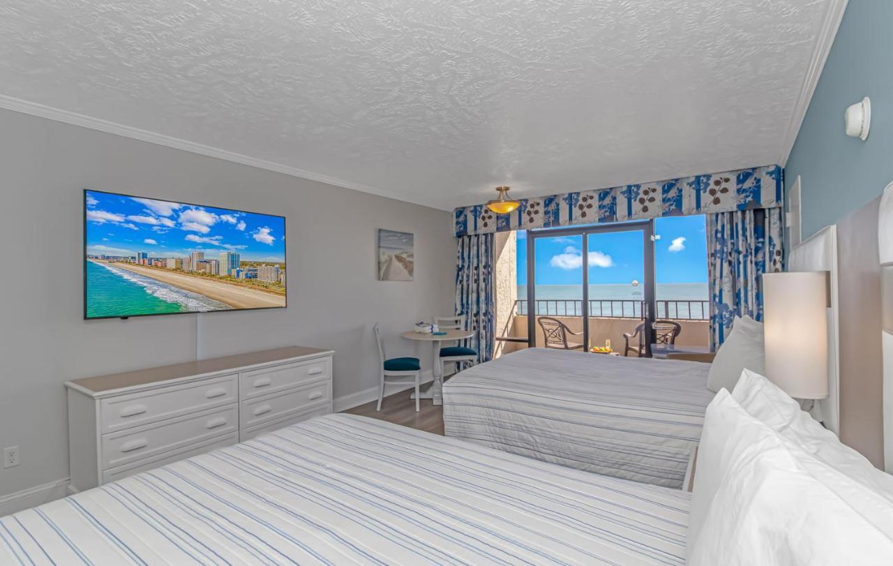 Ocean Reef Resort - Direct Oceanfront Studio - Nicely Updated! Perfect For 2-4 Guests! Unit 401 شاطئ ميرتل المظهر الخارجي الصورة