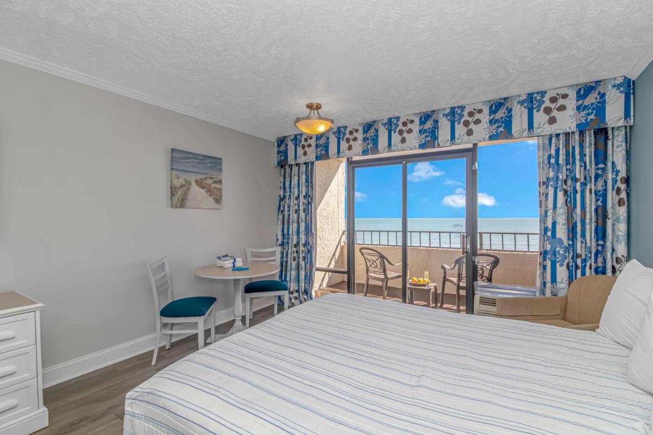 Ocean Reef Resort - Direct Oceanfront Studio - Nicely Updated! Perfect For 2-4 Guests! Unit 401 شاطئ ميرتل المظهر الخارجي الصورة