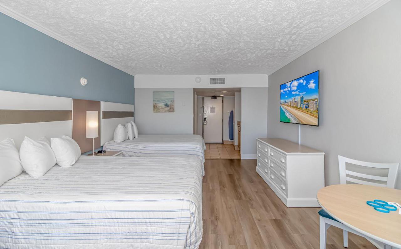 Ocean Reef Resort - Direct Oceanfront Studio - Nicely Updated! Perfect For 2-4 Guests! Unit 401 شاطئ ميرتل المظهر الخارجي الصورة