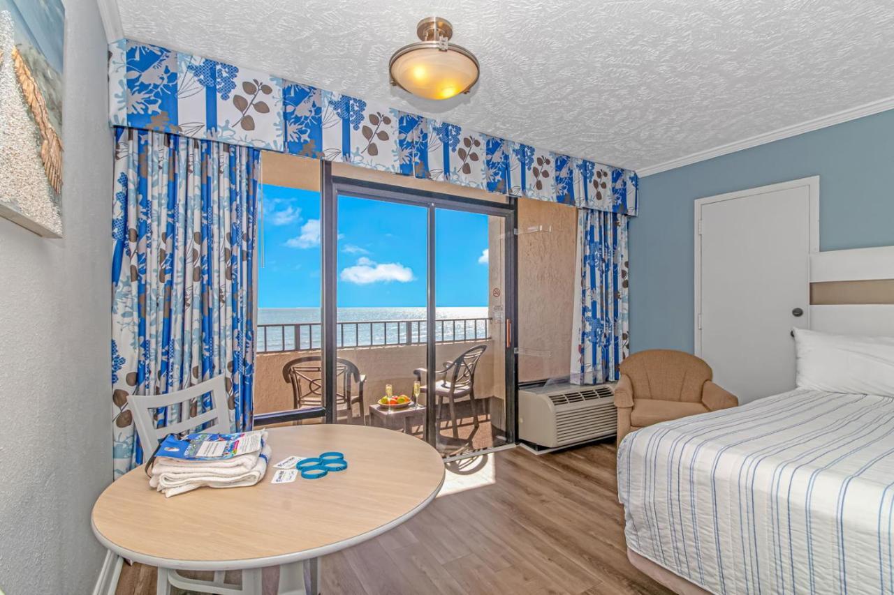 Ocean Reef Resort - Direct Oceanfront Studio - Nicely Updated! Perfect For 2-4 Guests! Unit 401 شاطئ ميرتل المظهر الخارجي الصورة