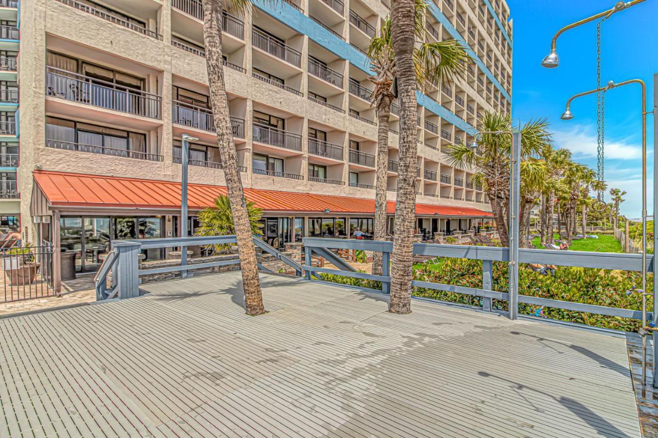 Ocean Reef Resort - Direct Oceanfront Studio - Nicely Updated! Perfect For 2-4 Guests! Unit 401 شاطئ ميرتل المظهر الخارجي الصورة