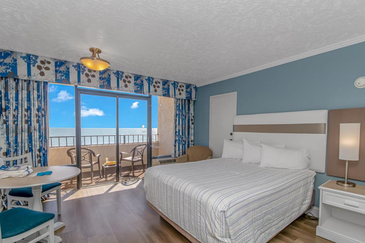 Ocean Reef Resort - Direct Oceanfront Studio - Nicely Updated! Perfect For 2-4 Guests! Unit 401 شاطئ ميرتل المظهر الخارجي الصورة